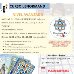 Curso Lenormand – Nivel Avanzado
